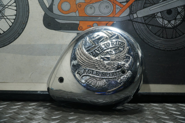 Harley Teardrop Air Filter Cover Live to Ride Ride to Live Free Spirit OEM