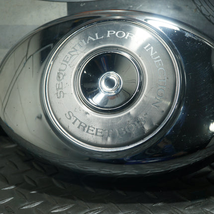 Harley Street Bob Sequential Port Injection Chrome Air Cleaner Cover OEM