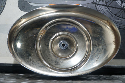 Harley Street Bob Sequential Port Injection Chrome Air Cleaner Cover OEM photo 3