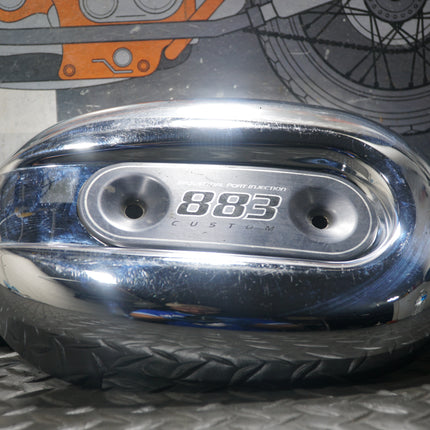 08-09 Harley-Davidson Sportster XL883 Custom Chrome Air Filter Cover OEM
