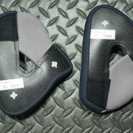 Castle Helmet Cheek Pads 30mm & 35mm Replacement Inserts – 60-1001D