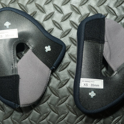 Castle Helmet Cheek Pads 30mm & 35mm Replacement Inserts – 60-1001D