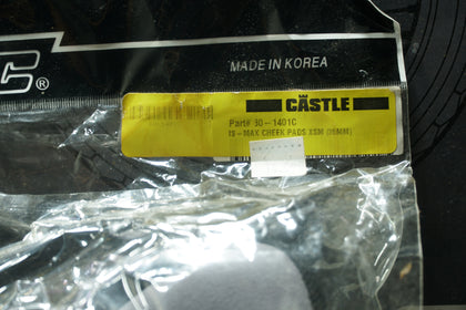 Castle X-Small Helmet Cheek Pads 35mm & 25mm Options – 60-1401C Replacement photo 5