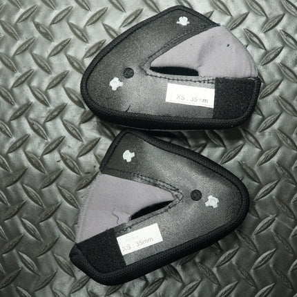Castle X-Small Helmet Cheek Pads 35mm & 25mm Options – 60-1401C Replacement