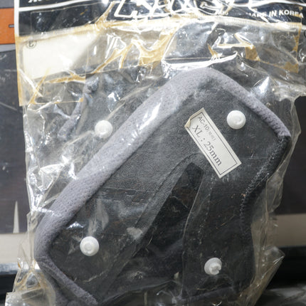 Castle AC-10 Helmet Cheek Pads 59-9648F – XXL 20mm, XL 25mm, Large 30mm