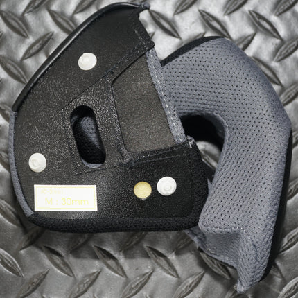 Castle AC-3 Cheek Pads M 30mm & XL 30mm Replacement Helmet Padding Inserts