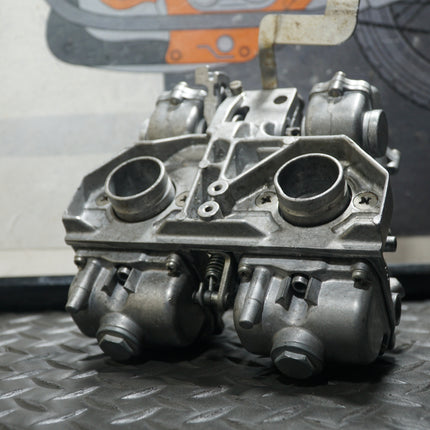 Mikuni 29mm Smoothbore Dual Carburetor Set Harley Shovelhead 1970s Restored