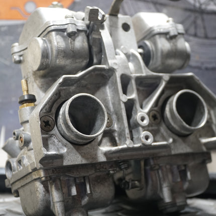 Mikuni 29mm Smoothbore Dual Carburetor Set Harley Shovelhead 1970s Restored