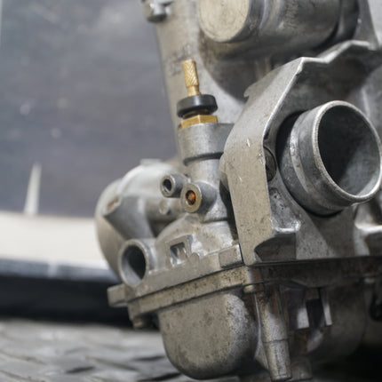 Mikuni 29mm Smoothbore Dual Carburetor Set Harley Shovelhead 1970s Restored