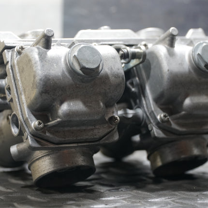 Mikuni 29mm Smoothbore Dual Carburetor Set Harley Shovelhead 1970s Restored