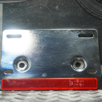 OEM Harley-Davidson Touring License Plate Bracket Chrome Mount – Nice Condition