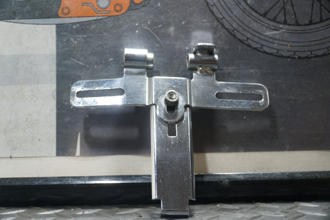 Harley Davidson Sportster Chrome License Plate Bracket OEM Mount