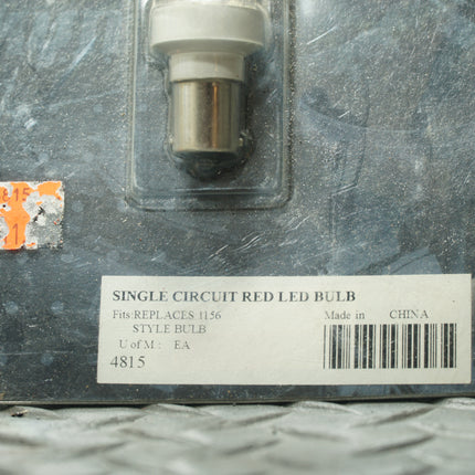 Kuryakyn 4817 LED Bulb Amber Single Circuit 1156 Style Replacement Harley Chopper