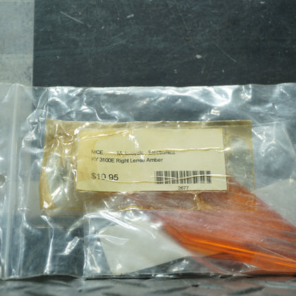 Kuryakyn 3100E Amber Right Lens Honda Goldwing Diamond Side Marker Vintage New