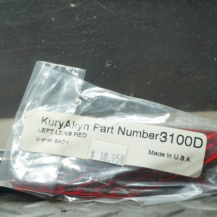 Kuryakyn 3100D Red Left Lens Honda Goldwing Diamond Side Marker Vintage NOS