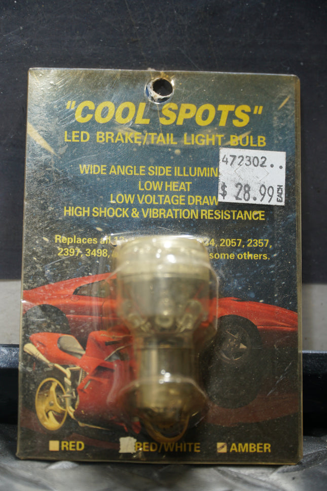 Cool Spots 12V LED Red Brake Tail Light Bulb 47230B Replaces 1156 1073 1141