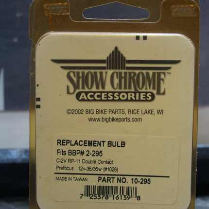 Show Chrome 10-295 Cornering Light Replacement Bulb for Honda Goldwing