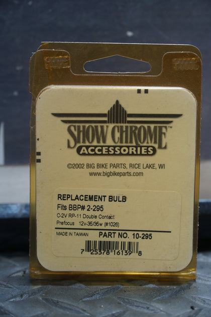 Show Chrome 10-295 Cornering Light Replacement Bulb for Honda Goldwing photo 2