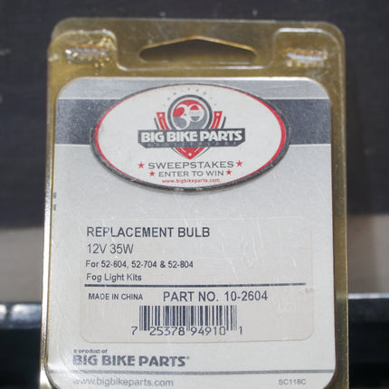 Honda Show Chrome Fog Light Replacement 12V 35W Bulb 10-2604
