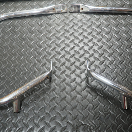 Harley Touring Chrome Rear Saddlebag Guards 2014-Later Models Rusted Rechrome