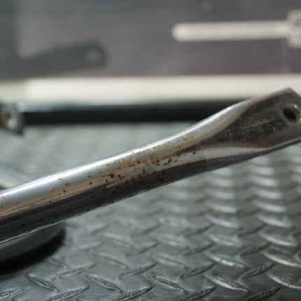 Harley Touring Chrome Rear Saddlebag Guards 2014-Later Models Rusted Rechrome