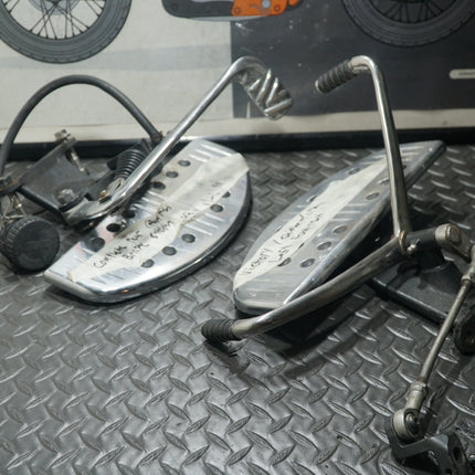Victory V92 Cruiser Shifter & Left Floorboard ASM + Footrest Peg & Master Cylinder