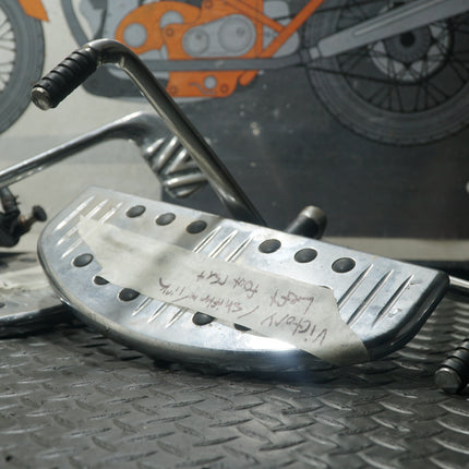 Victory V92 Cruiser Shifter & Left Floorboard ASM + Footrest Peg & Master Cylinder