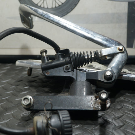 Victory V92 Cruiser Shifter & Left Floorboard ASM + Footrest Peg & Master Cylinder