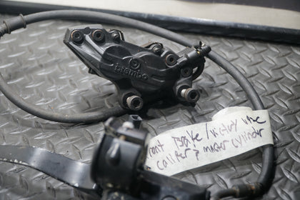 2001 Victory V92C Brembo Front Caliper & Vegas Jackpot Kingpin Master Cylinder photo 2