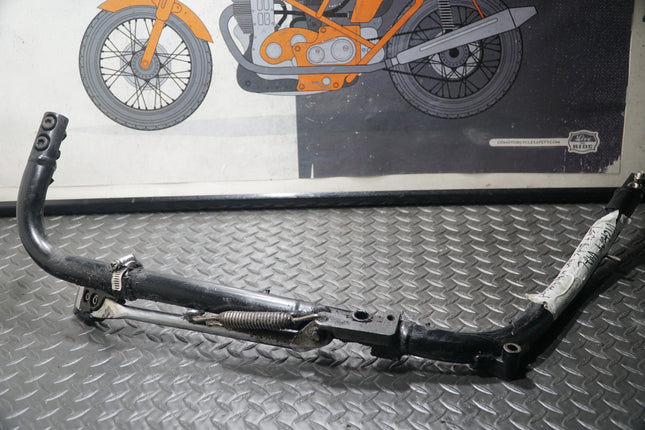 2001 Victory V92C Left Subframe Rail Chassis w/ Hardware & Kickstand OEM