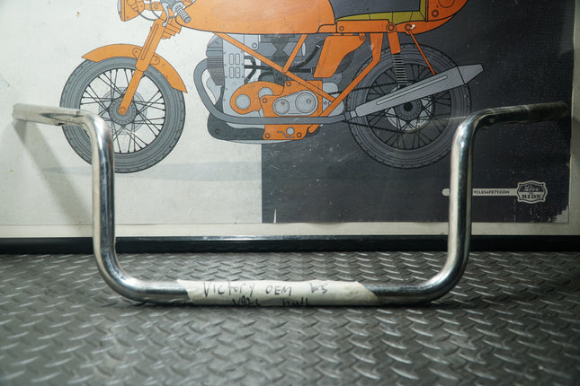 2002 Victory V92 Touring Cruiser Deluxe TC Handlebar Set OEM Handlebars