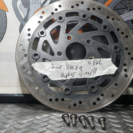 Victory Sport Deluxe & Standard V92 Cruiser Rear Wheel Brake Disc Rotor