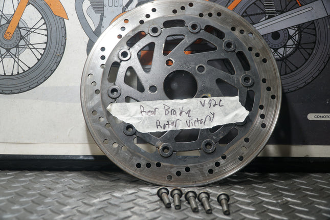 Victory Sport Deluxe & Standard V92 Cruiser Rear Wheel Brake Disc Rotor