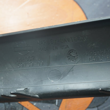 Harley OEM 09-13 FLHX Touring Rear Fender Filler Panel Black Denim 59739-09
