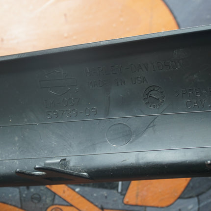 Harley OEM 09-13 FLHX Touring Rear Fender Filler Panel Black Denim 59739-09