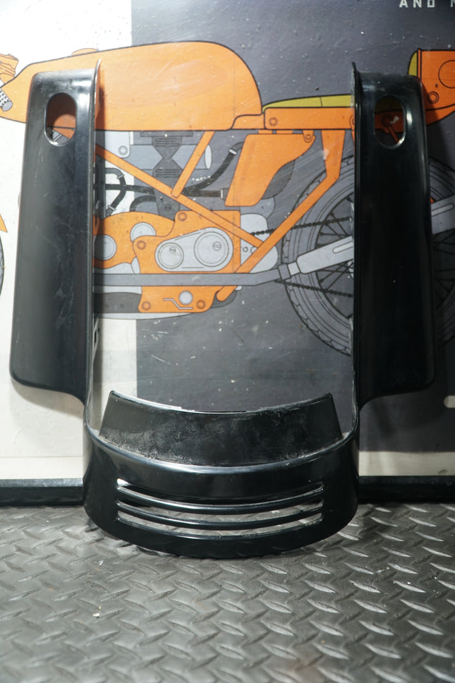 OEM Harley Touring Road Glide Rear Fender Filler Panel Vivid Black 2014-2024