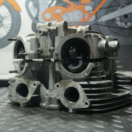 1975 Yamaha XS650 Engine Top End Cylinder Head 6961.U0 OEM No Cam
