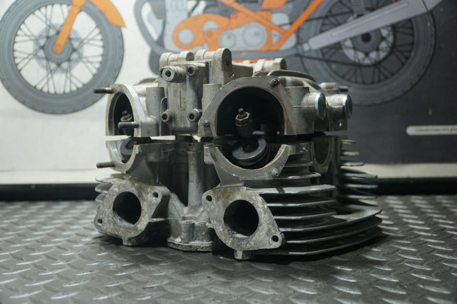 1975 Yamaha XS650 Engine Top End Cylinder Head 6961.U0 OEM No Cam