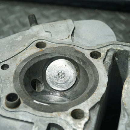1975 Yamaha XS650 Engine Top End Cylinder Head 6961.U0 OEM No Cam