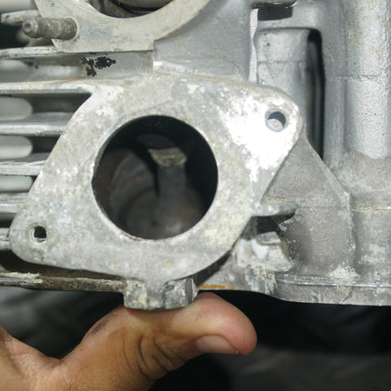 1975 Yamaha XS650 Engine Top End Cylinder Head 6961.U0 OEM No Cam
