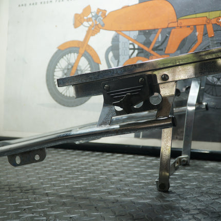 Honda Goldwing GL1000 Rear Chrome Luggage Rack OEM – Needs Polishing