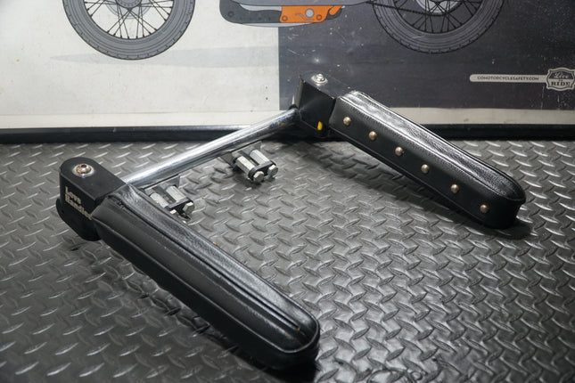 Harley-Davidson Passenger Armrests “Love Handles” Sissy Bar Mount – Rare