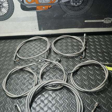 Can-Am Defender Big Lift Front & Rear Extended Brake Line Kit Used