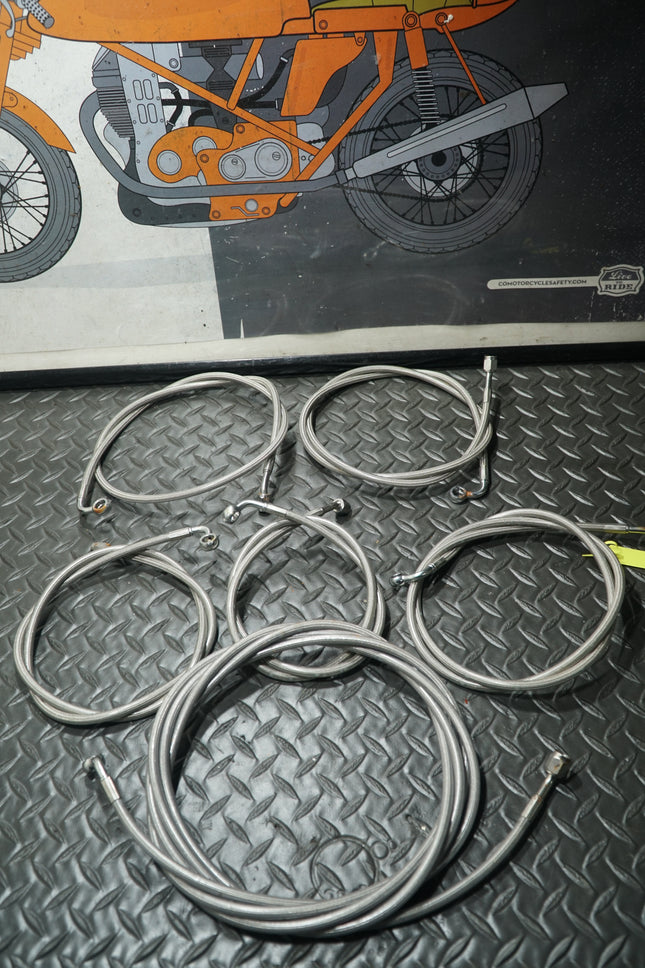 Can-Am Defender Big Lift Front & Rear Extended Brake Line Kit Used