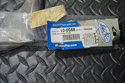 NOS Motion Pro 10-0088 Choke Cable Black Vinyl Vintage Motorcycle OEM Style photo 2