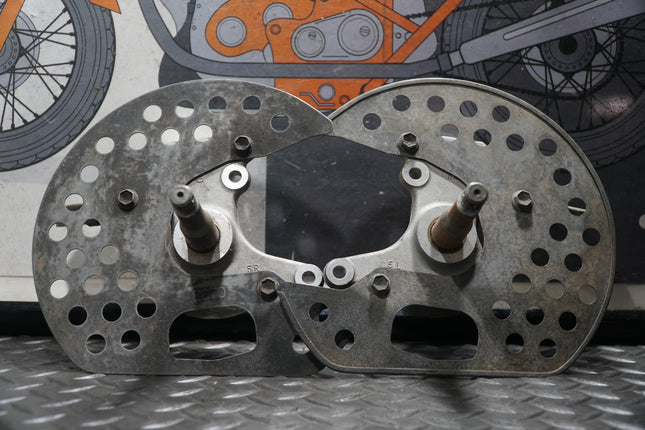 03–08 Suzuki Quadsport Z400 LTZ400 Front Steering Knuckles Spindles Pair