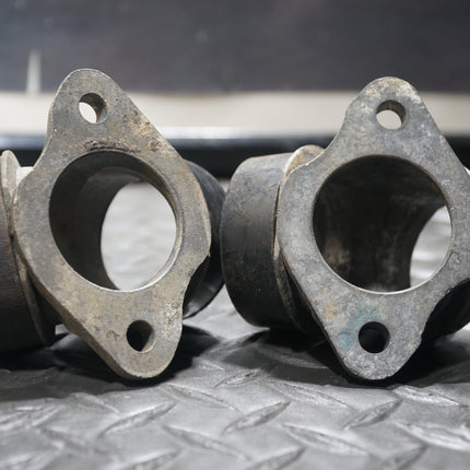 Pair OEM Harley Shovelhead Ironhead Intake Manifolds 1978–1984 FX FLH XL