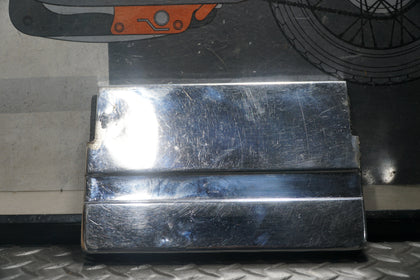Harley-Davidson HD2 Chrome Battery Box Lid Knucklehead Panhead OEM Used photo 1