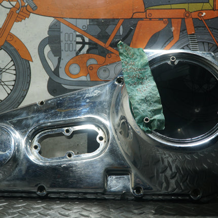 Harley shovelhead H.K. Outer primary clutch cover chrome 2C