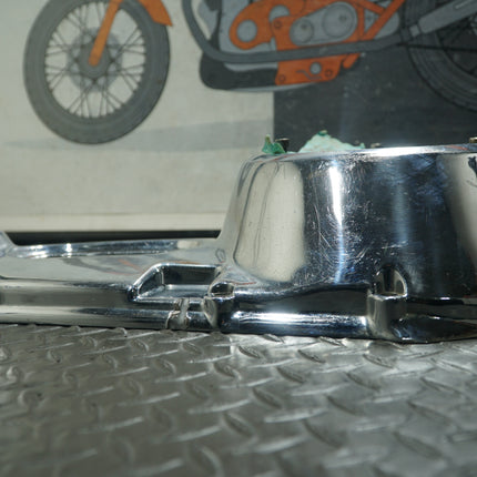 Harley shovelhead H.K. Outer primary clutch cover chrome 2C